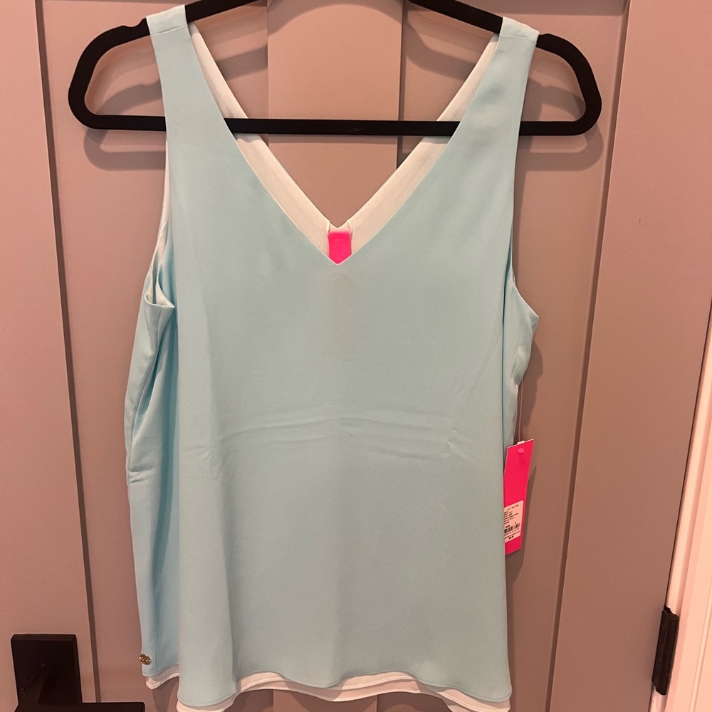 Lilly Pulitzer Silk reversible top